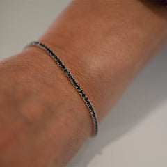 Prenotazione Bracciale Saldato Tennis Argento 925‰ e Zirconi Colorati