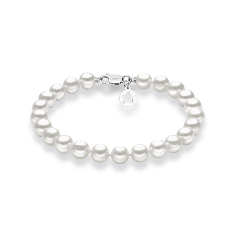Bracciale Comete Gioielli Argento 925‰ e Perle BRQ 111 S