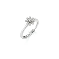 Anello Amen Mini Margherita Pavé Argento 925 ANFIPBBZ3