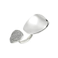 Anello B Whisper Glow Acciaio TJ4204