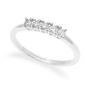 Anello da Donna Comete Gioielli Oro Bianco 750‰ con Diamante ANB 2246