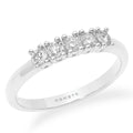 Anello da Donna Comete Gioielli Oro Bianco 750‰ con Diamante ANB 2247