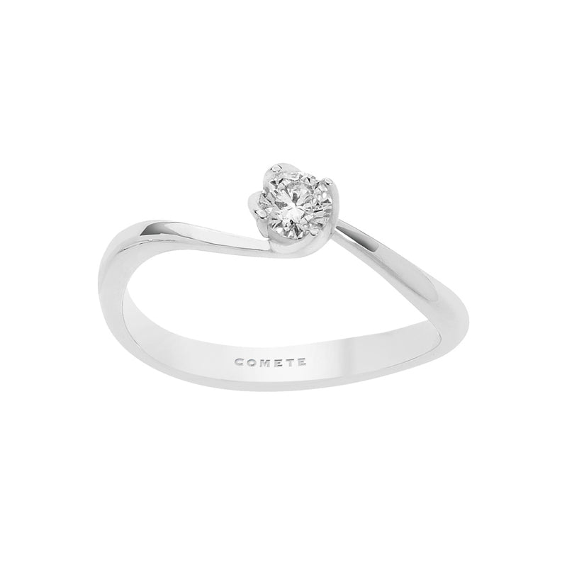 Anello Gioiello Solitario Petali Oro 750‰ Comete Gioielli ANB 2370