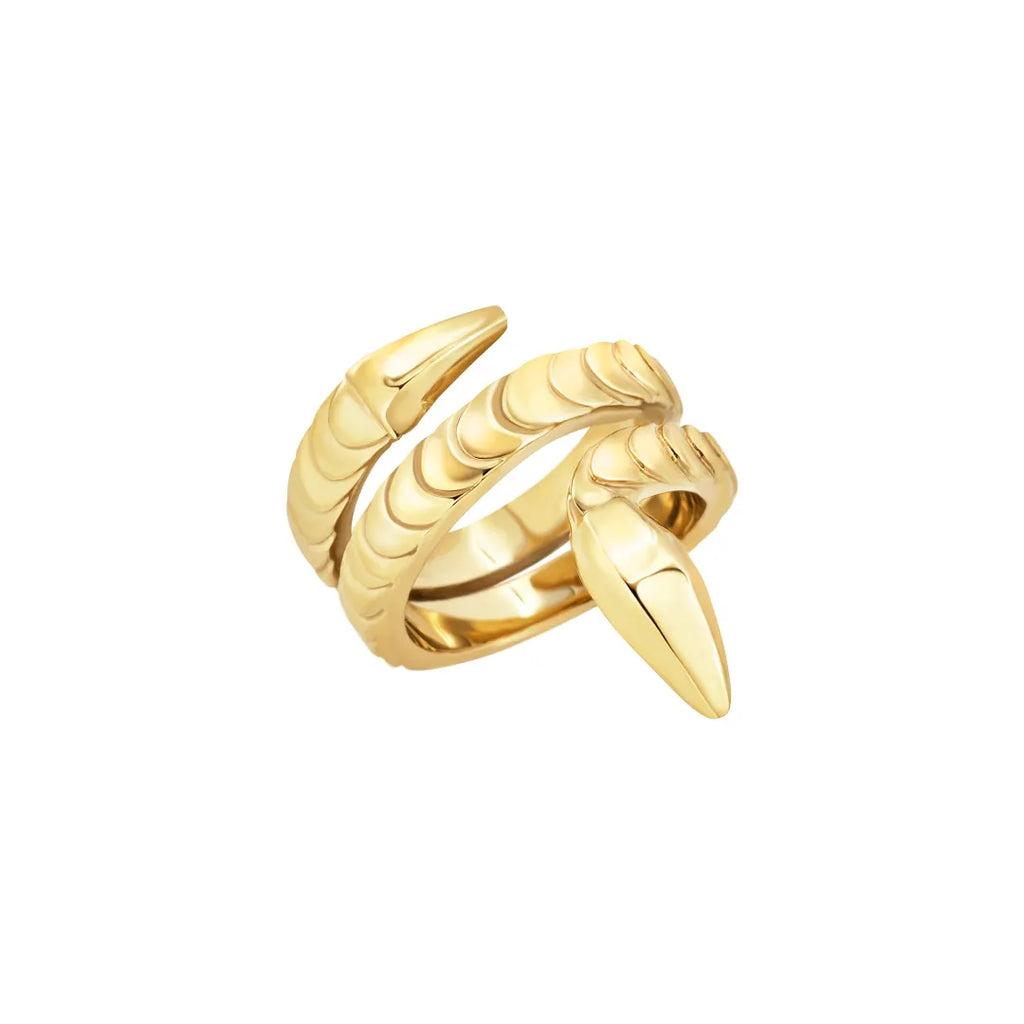Anello Hypnotic Acciaio Dorato TJ4213