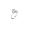 Anello Mini Royal Lady con Zircone Lillà ANLDPBBLA2