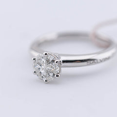Anello Petal Cut Oro Bianco 750‰ Diamanti Salvini Gioielli 20082845