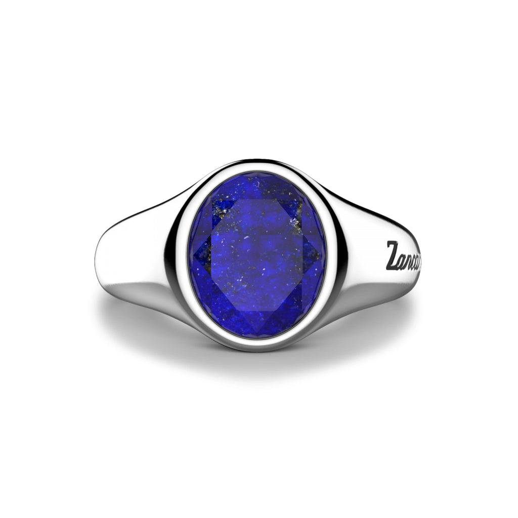 Anello Zancan Chavlier Argento 925 Pietra Lapis EXA238