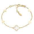 Bracciale Amen Fiori di Madreperla Argento 925 BRFIMPGB2
