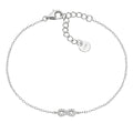 Bracciale Amen Mini Infinito Pavé Argento 925 BRINPBBZ3