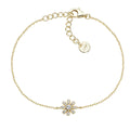 Bracciale Amen Mini Margherita Pavé Argento 925 Dorato BRFIPGBZ3