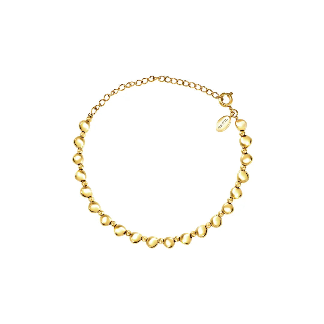 Bracciale B Rocks Acciaio Dorato TJ4193