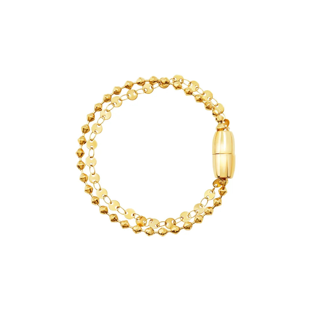 Bracciale Breil Magnetica System Dorato TJ3899