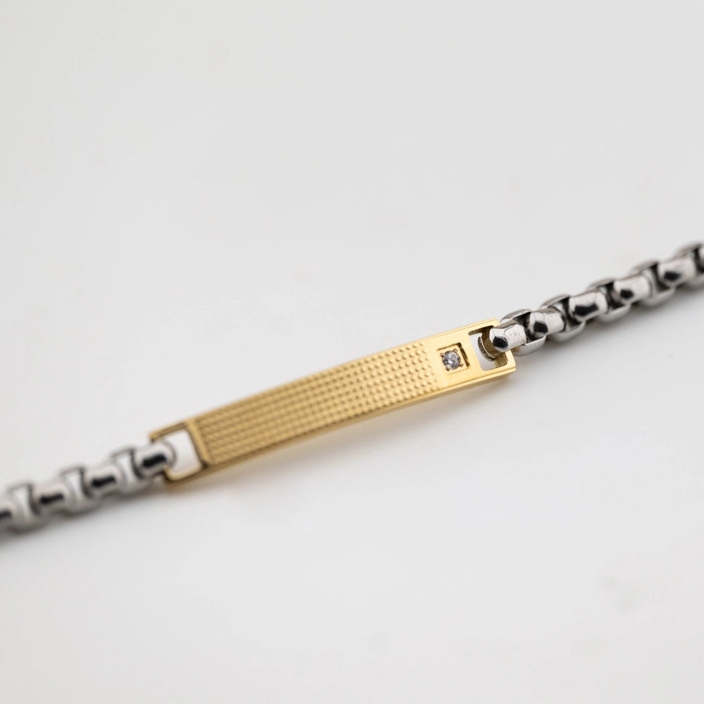 Bracciale Breil Tag and Cross Acciaio e Zirconi TJ3225