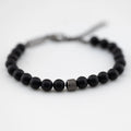 Bracciale Breil Wild Acciaio e Agata Nera TJ3825