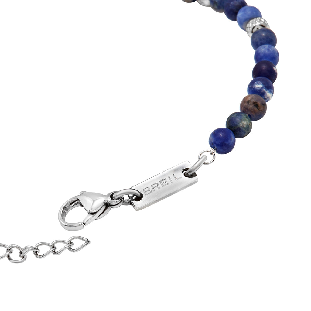 Bracciale Breil Wild Acciaio e Sodalite TJ3824