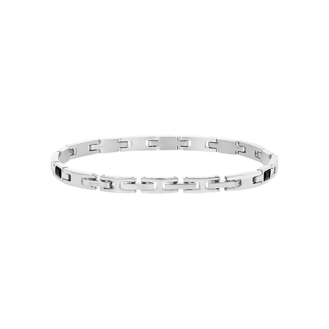 Bracciale Ceramic Brick In Acciaio E Ceramica Con Cubic Zirconia TJ3272