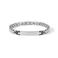 Bracciale Comete Acciaio PVD Nero Rosé UBR 1228