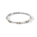 Bracciale Comete Acciaio PVD Rosè Diamanti Bianchi UBR 1114