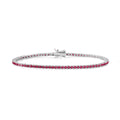 Bracciale Comete Gioielli Argento 925‰ e Cristalli Rubino UBR 1383M17