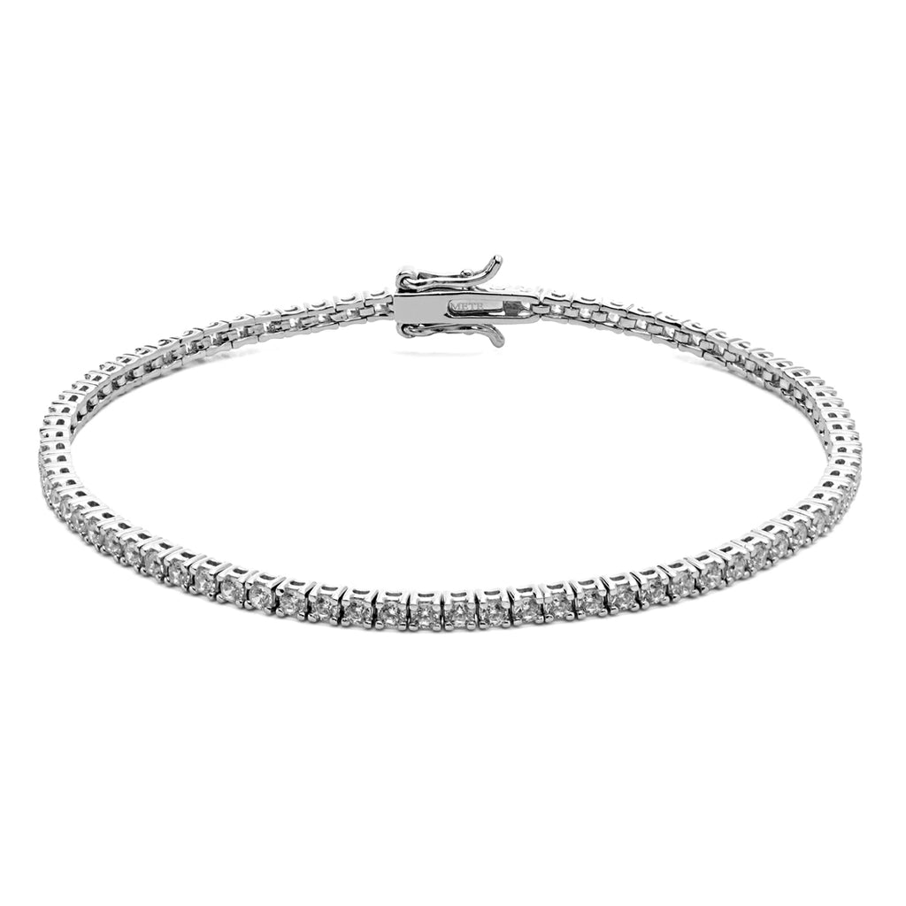 Bracciale Comete Gioielli Argento 925‰ e Zirconi Bianchi UBR 1376M20