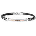Bracciale Comete Gioielli Uomo Acciaio e Corda UBR 661