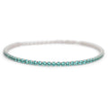 Bracciale Dilvdò Tennis 2.5mm Argento Zirconi Paraiba