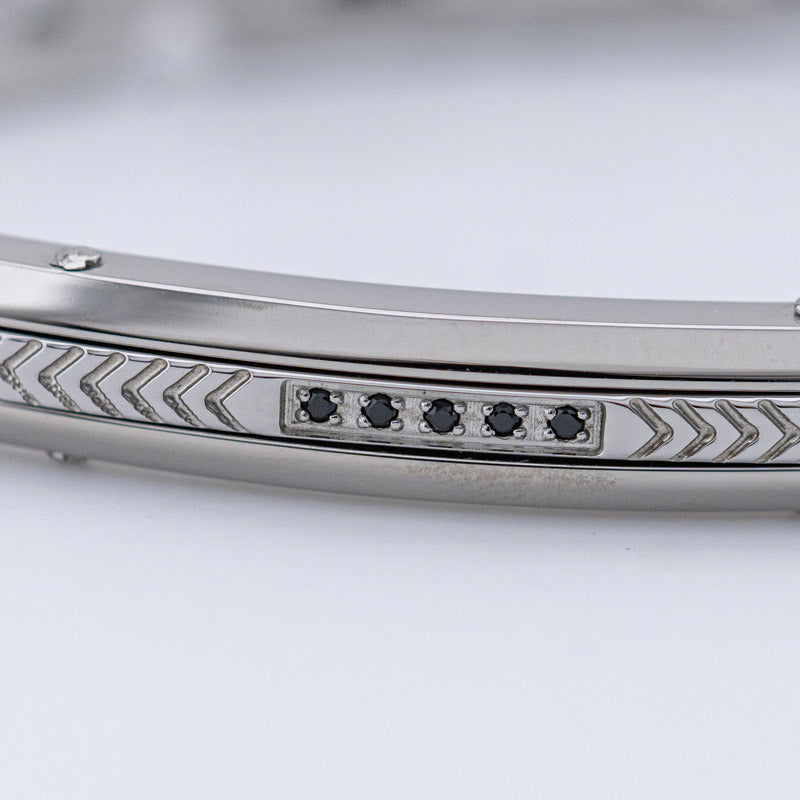 Bracciale Faces Acciaio Comete Uomo UBR 456