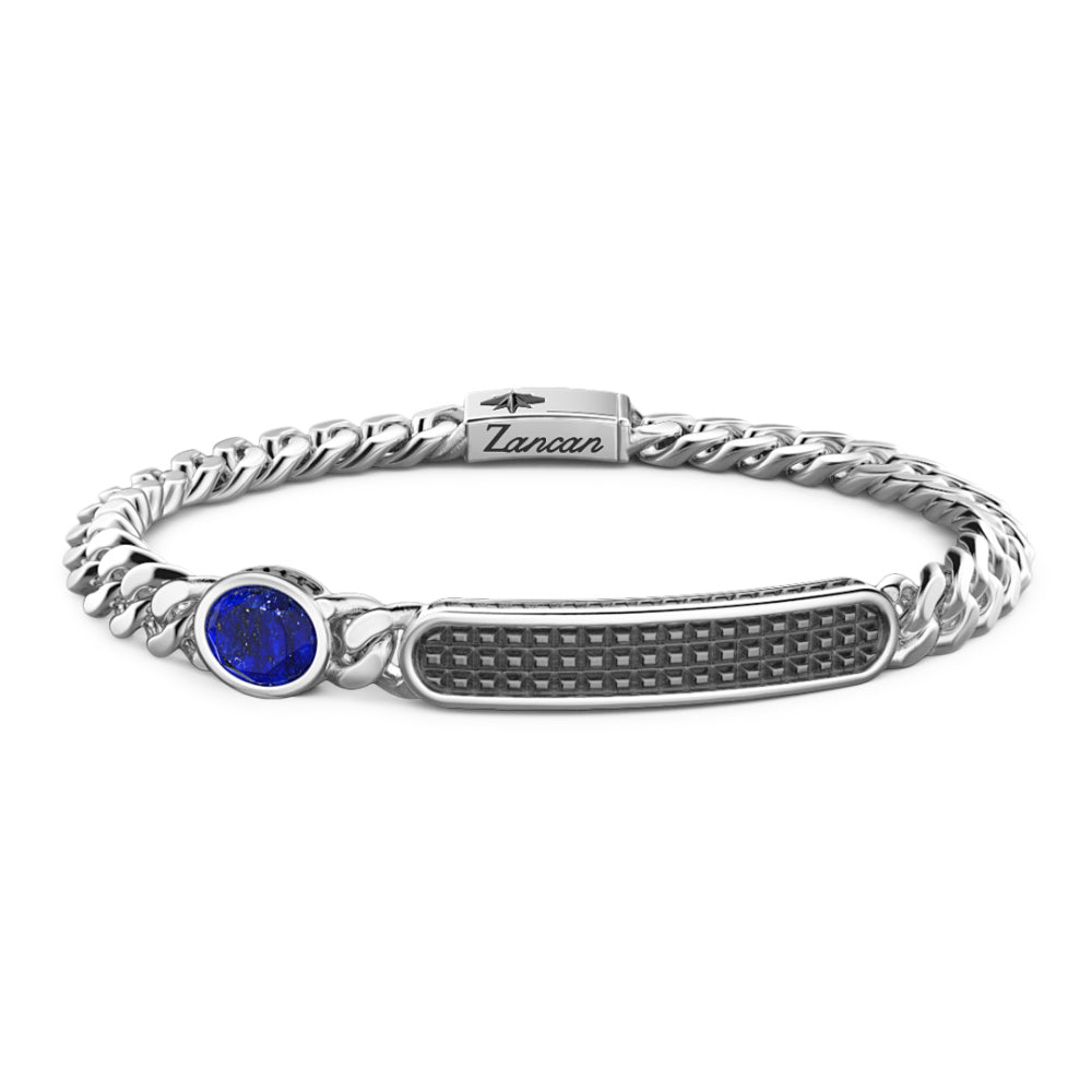 Bracciale Grumette Argento 925‰ e Lapis Zancan EXB969-L