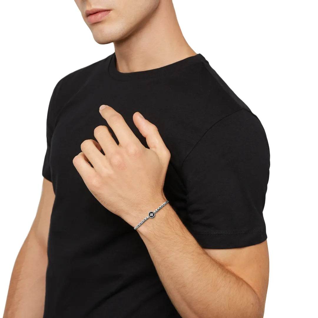 Bracciale Ketch In Acciaio Bicolore TJ3219