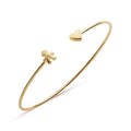 Bracciale Les Petits Bimbo Cuore Oro Giallo 375‰ Diamante LeBebé LBB720/M