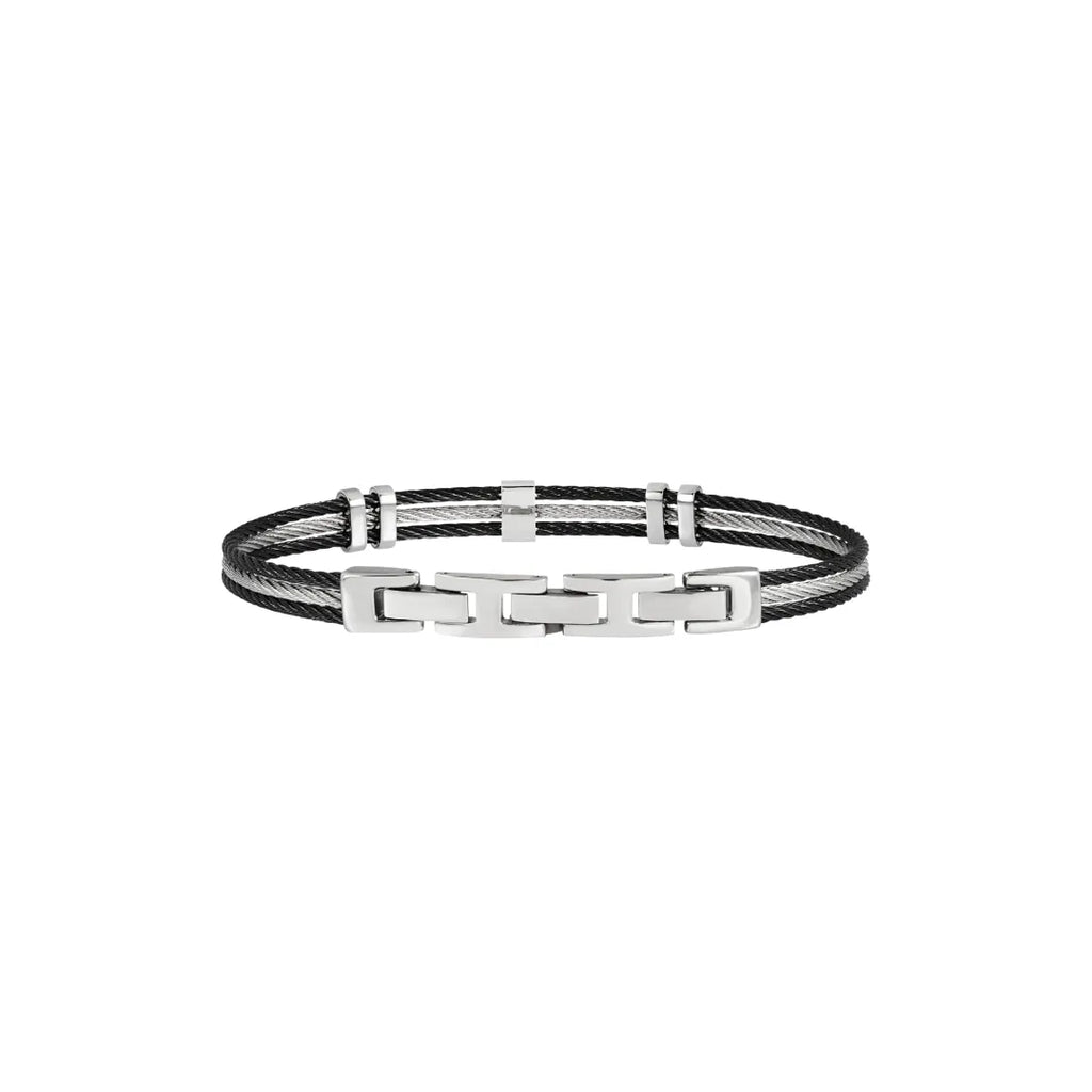Bracciale Loop In Acciaio Bicolor  TJ3442