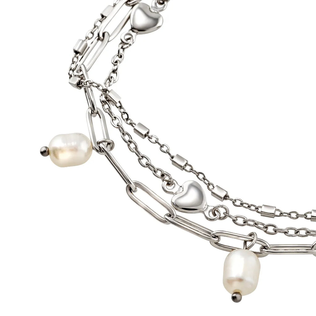 Bracciale Magnetica System Pearl'S Dream Acciaio TJ4234
