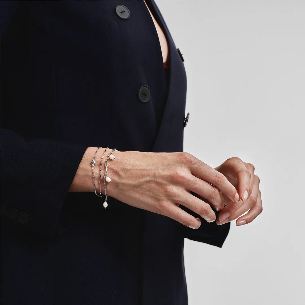 Bracciale Magnetica System Pearl'S Dream Acciaio TJ4234