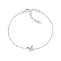 Bracciale Petali Lilla in Argento BRBUTBBLA
