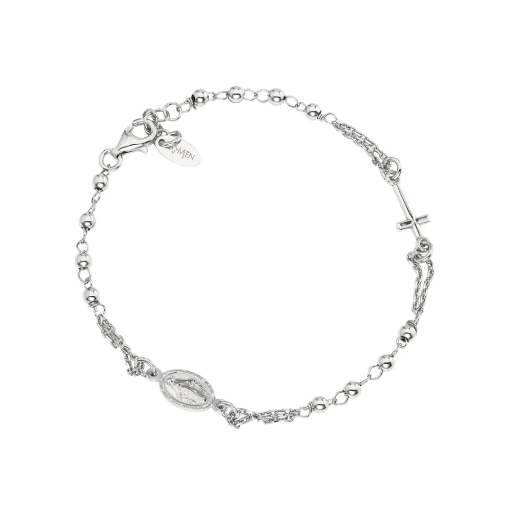 Bracciale Rosario con Grani 2 mm BRO20B3