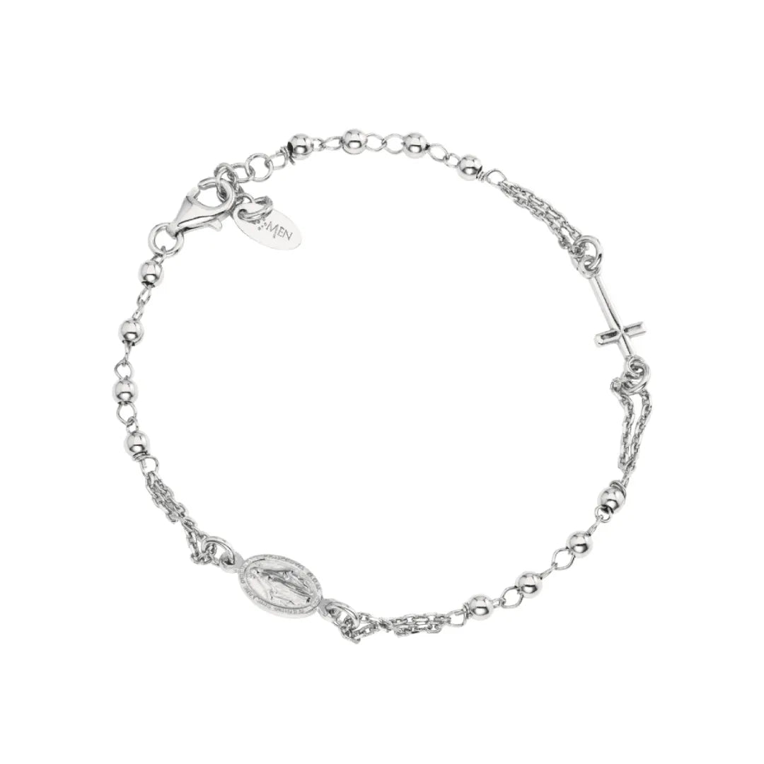 Bracciale Rosario con Grani 2 mm BRO20B3