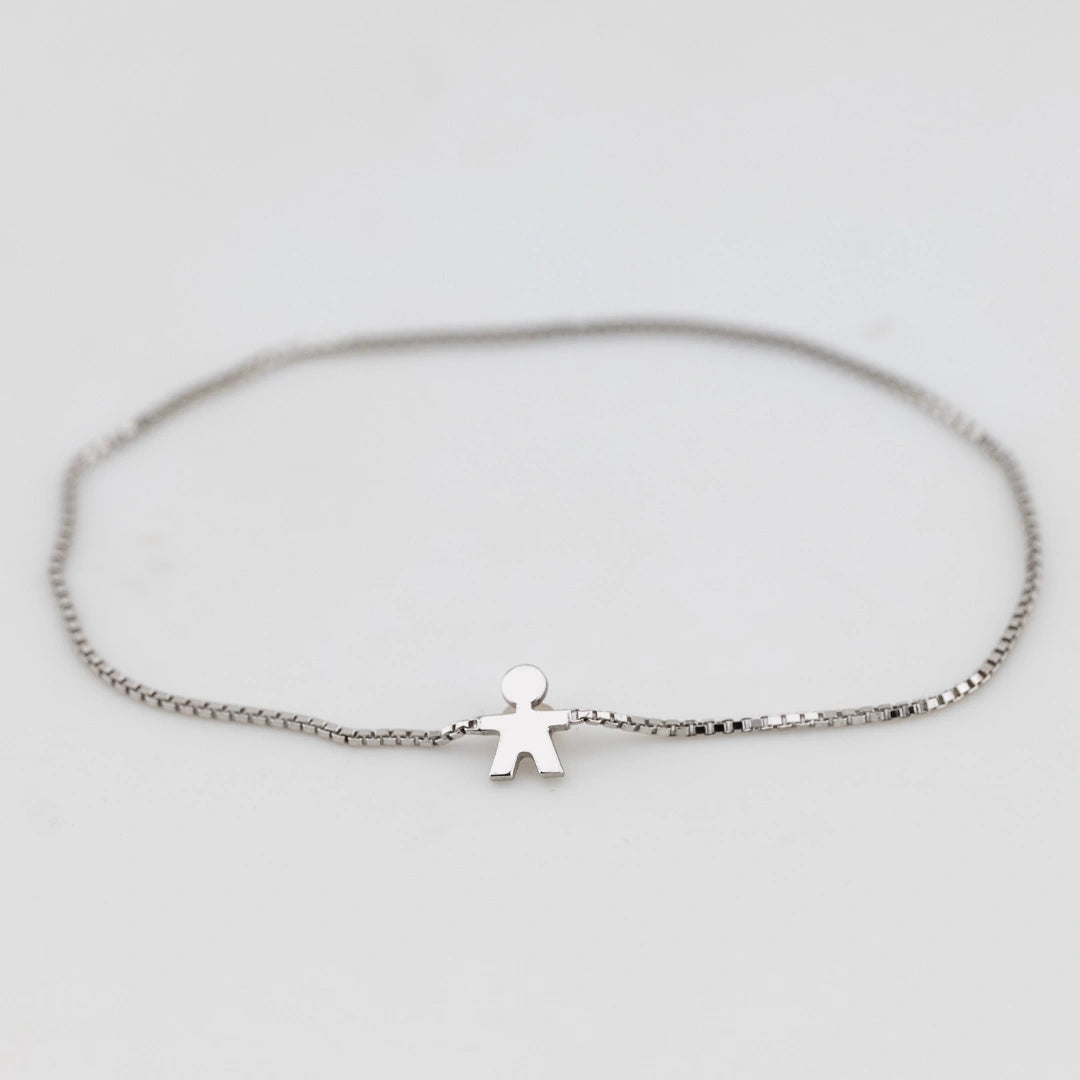 Bracciale Saldato Forever Yours Argento 925‰ Con Charm
