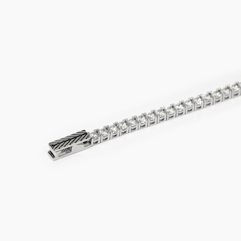 Bracciale Tennis Argento 925‰ Zirconi Mabina Gioielli 533695-M