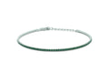 Bracciale tennis base bianca in Arg. 925 - BT1BVE17