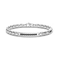 Bracciale Zancan Argento 925 e Spinelli Neri ESB227