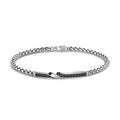 Bracciale Argento 925‰ Pietre Nere Spinelli Zancan EXB956