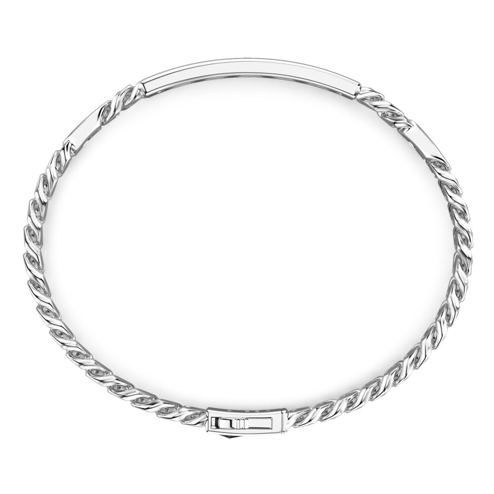 Bracciale Zancan Argento 925 Targa ESB285-N