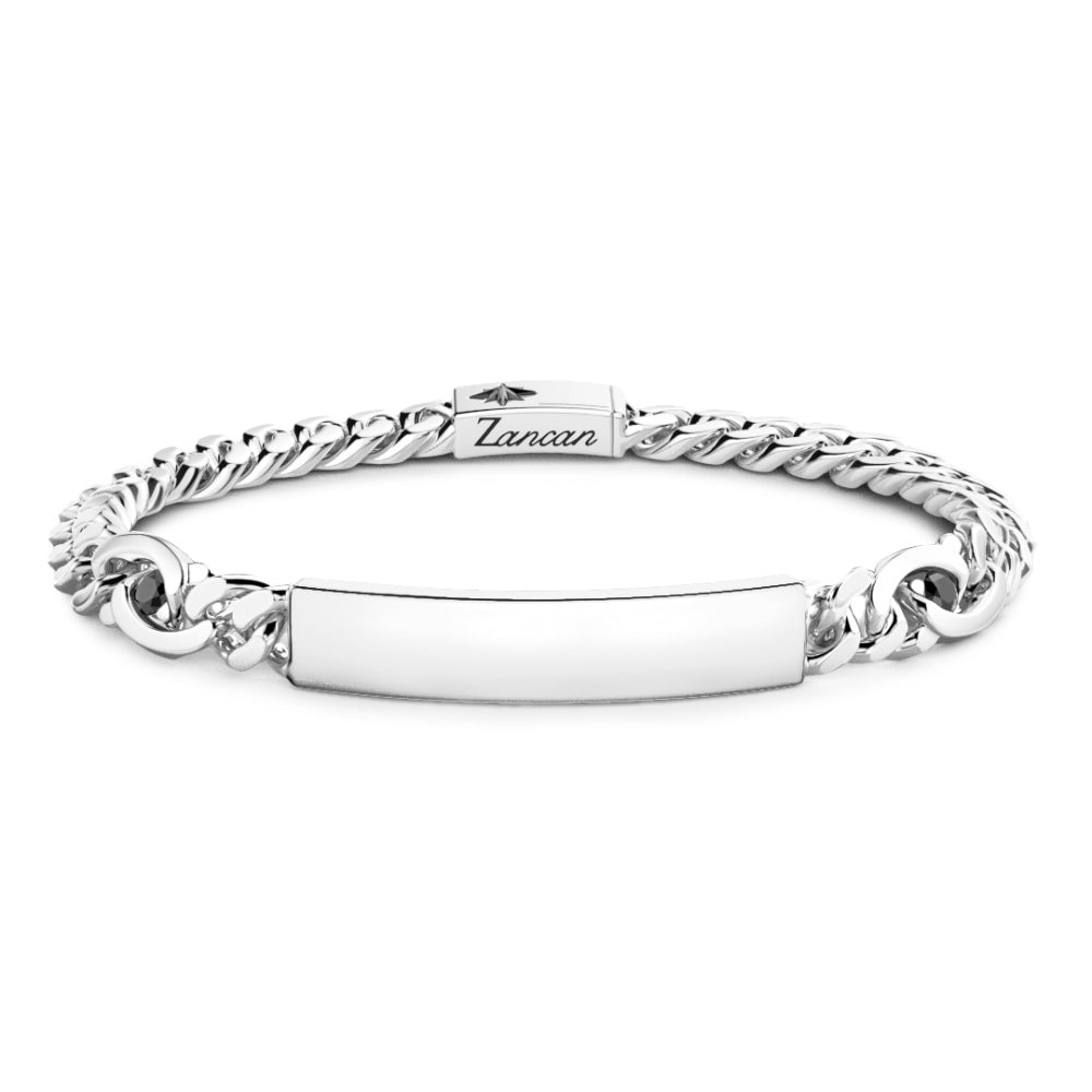 Bracciale Zancan Argento 925 Targa ESB285-N