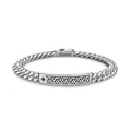 Bracciale Zancan Grumette Argento 925 con Targa EXB654