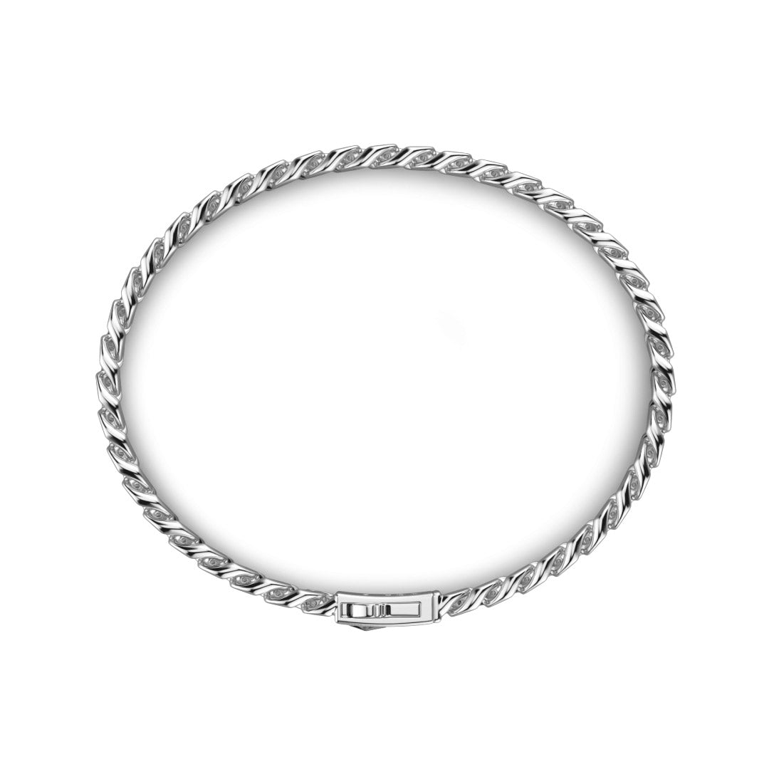 Bracciale Zancan Grumette Argento EXB660