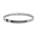 Bracciale Grumette Argento 925‰ e Onice Zancan EXB971