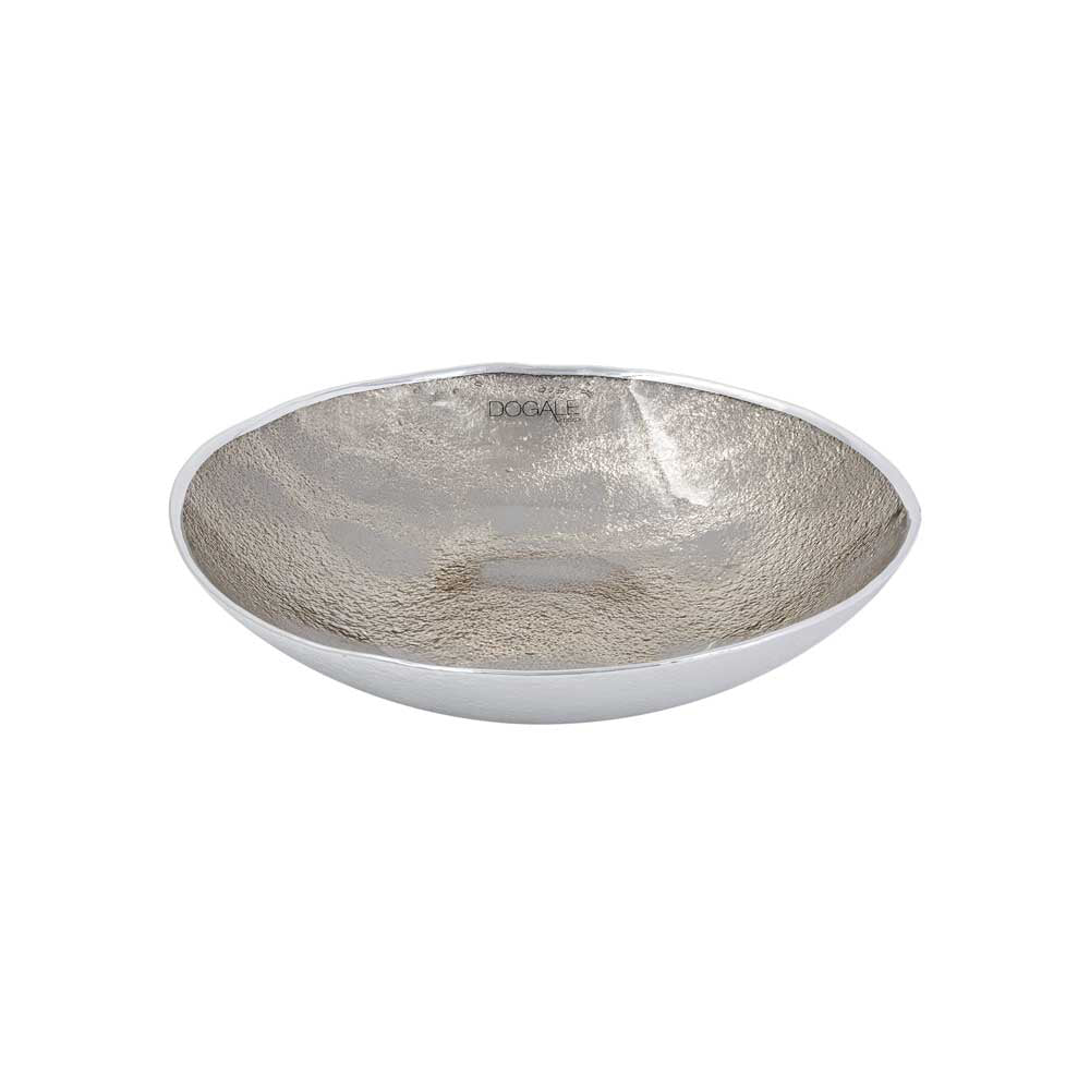 Centrotavola Dorato Vetro Foglia Argento 925‰ Dogale Venezia 51360036
