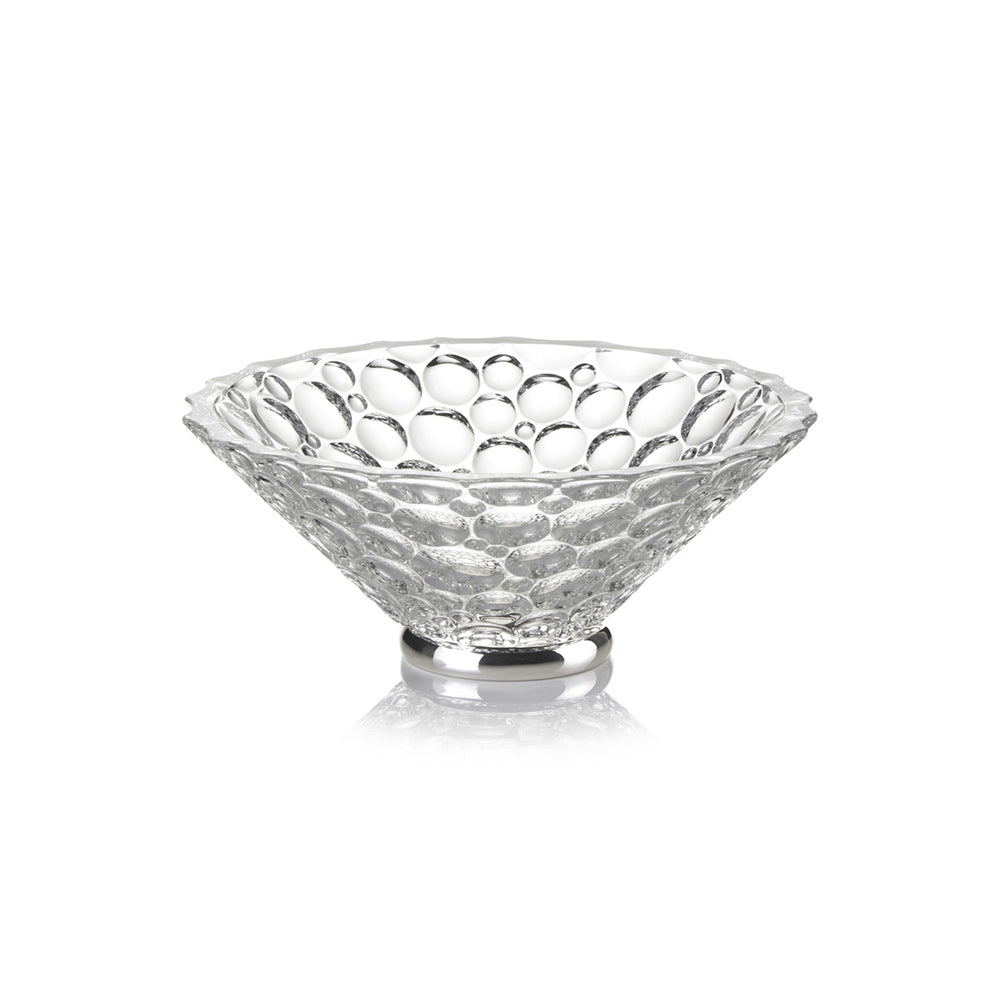 Centrotavola Mille Bolle Argento Cristallo Acca Argenti V.694 CE