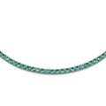 Chocker Dilvdò Tennis Argento Zirconi Paraiba