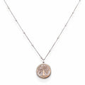 Collana Amen Albero della Vita Argento 925 Rodio e Rosè CLAL3